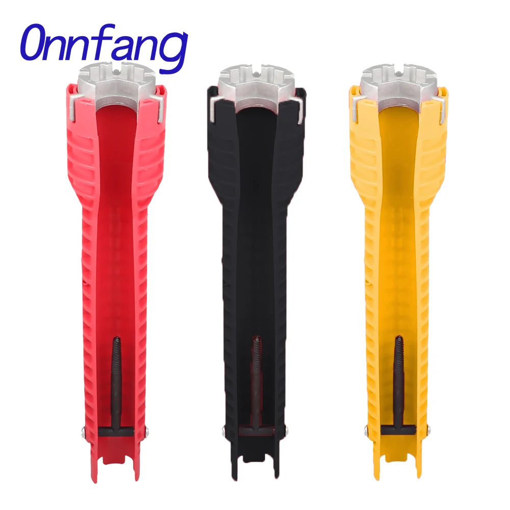 8 ב-1 ברז כיור ברז תיקון כלי החלקה מטבח חדר אמבטיה ברז הרכבה מפתח אינסטלציה התקנה מפתח ברגים