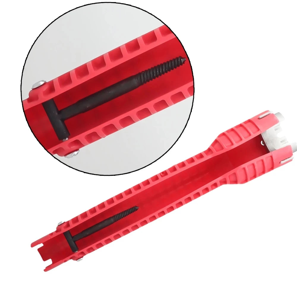 8 ב-1 ברז כיור ברז תיקון כלי החלקה מטבח חדר אמבטיה ברז הרכבה מפתח אינסטלציה התקנה מפתח ברגים