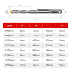 סט מקדחי בטון למקדחת אימפקט