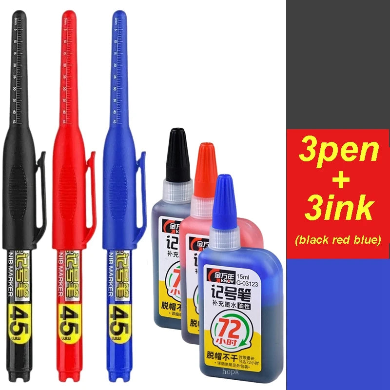 טוש עם חוד מוארך