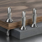 בורג קודח לפח פלדת על חלד