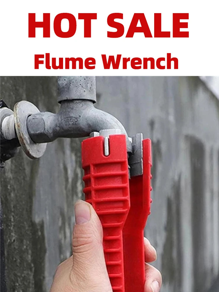 8 ב-1 ברז כיור ברז תיקון כלי החלקה מטבח חדר אמבטיה ברז הרכבה מפתח אינסטלציה התקנה מפתח ברגים