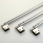 זרועות תמיכה למקלחון מתכוונן מפלדת אל-חלד עבור פנל זכוכית 8-12 מ"מ לדלת זכוכית לחדר הצורך קבוע התקנה קלה 