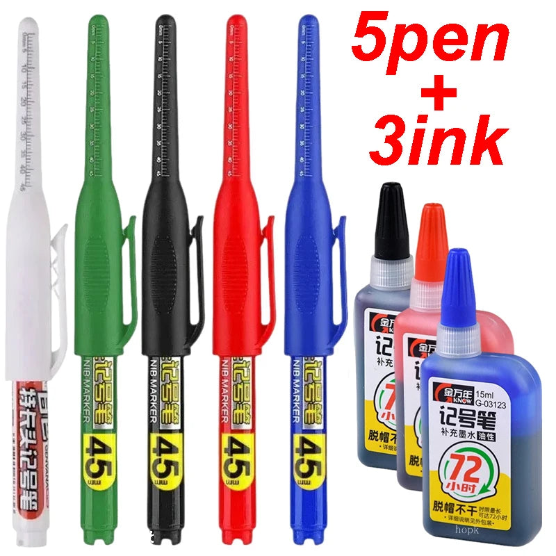 טוש עם חוד מוארך