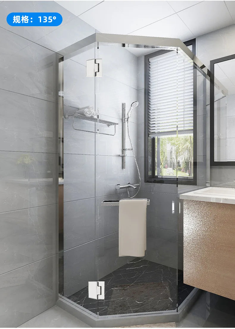 ציר לזכוכית חלופי 90-180 מעלות