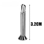 בורג קודח לפח פלדת על חלד