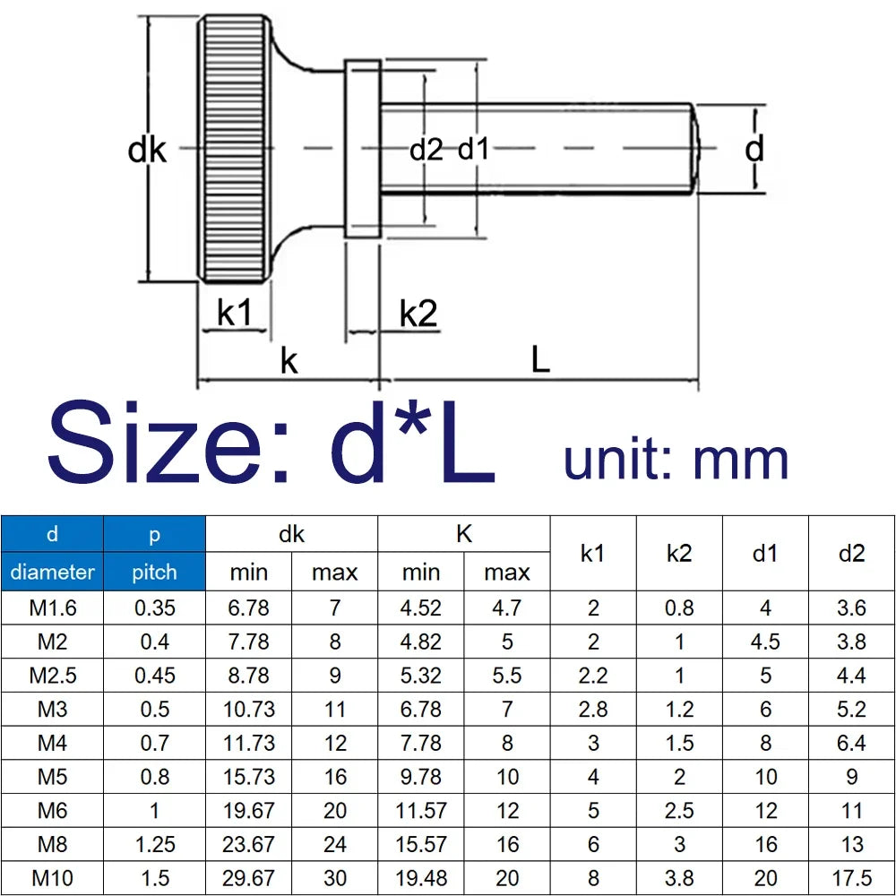 בורג מתכוונן יציקה אחת