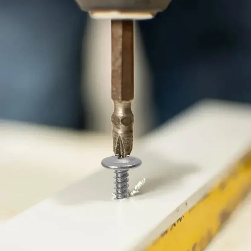 בורג קודח מפלדת אל חלד