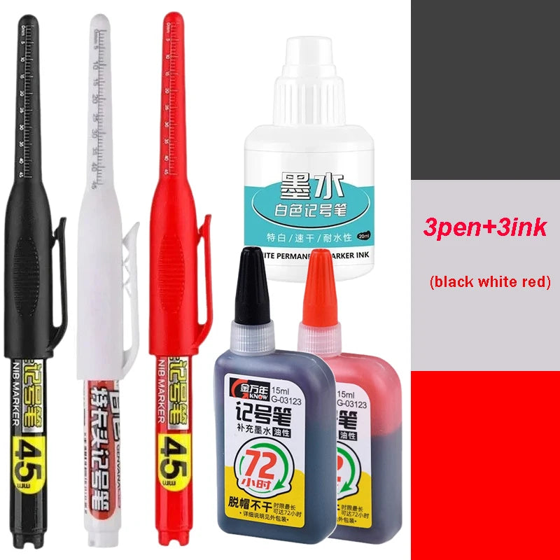 טוש עם חוד מוארך