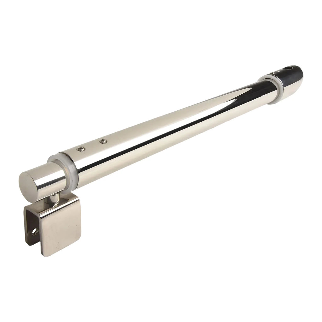 זרועות תמיכה למקלחון מתכוונן מפלדת אל-חלד עבור פנל זכוכית 8-12 מ"מ לדלת זכוכית לחדר הצורך קבוע התקנה קלה 