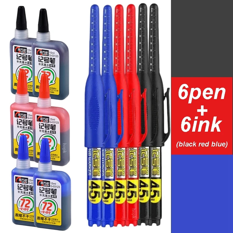 טוש עם חוד מוארך