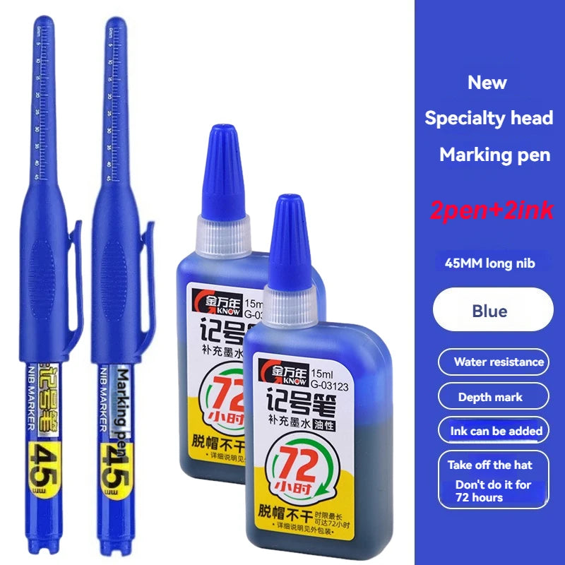 טוש עם חוד מוארך