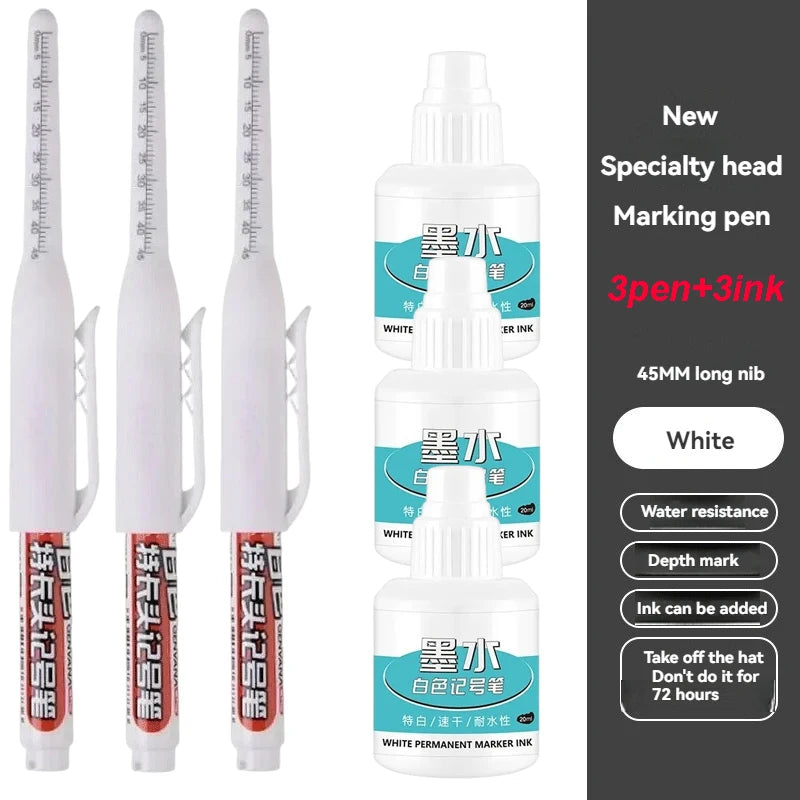 טוש עם חוד מוארך