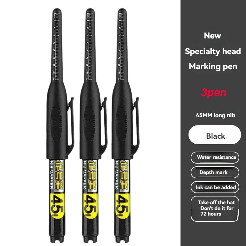 טוש עם חוד מוארך