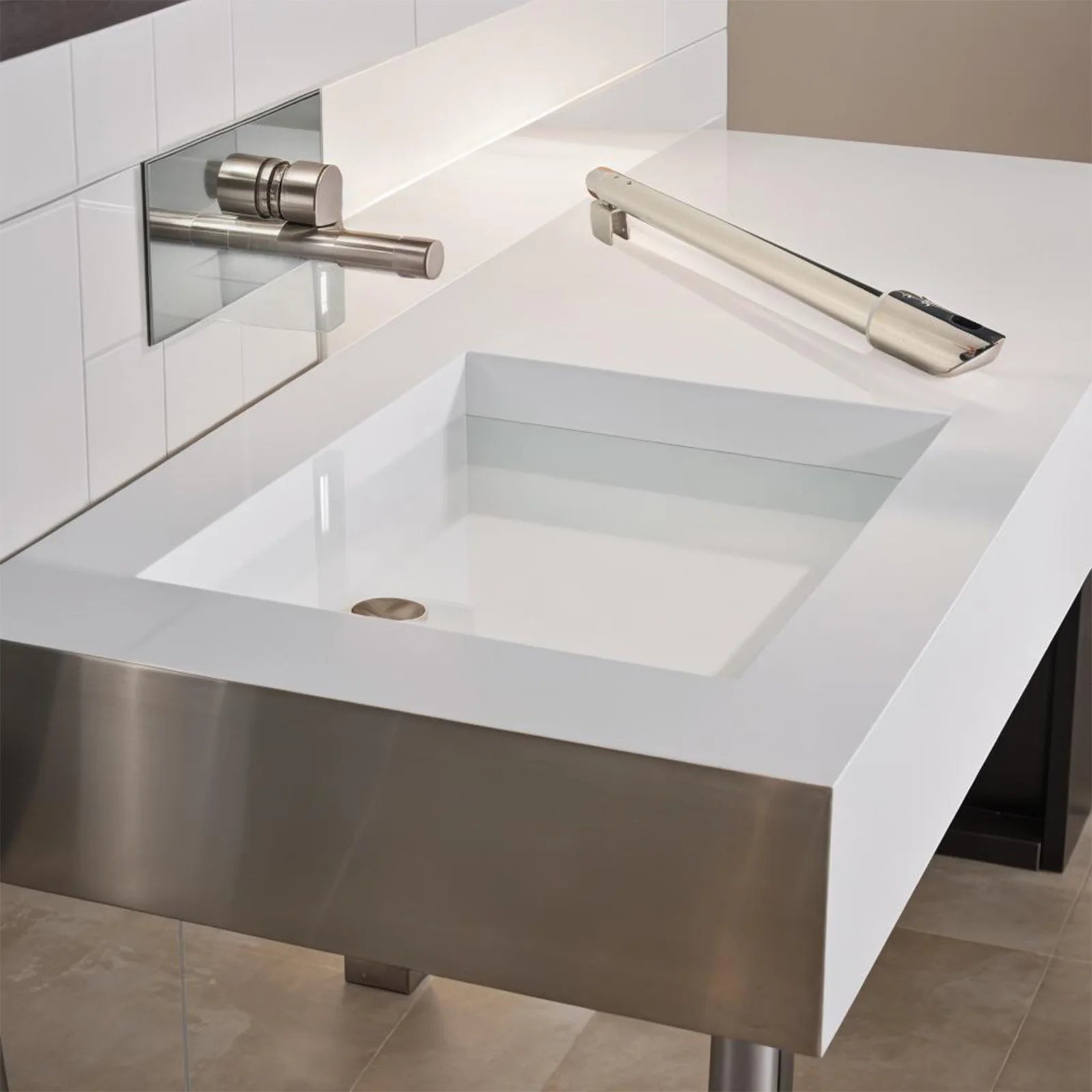 זרועות תמיכה למקלחון מתכוונן מפלדת אל-חלד עבור פנל זכוכית 8-12 מ"מ לדלת זכוכית לחדר הצורך קבוע התקנה קלה 