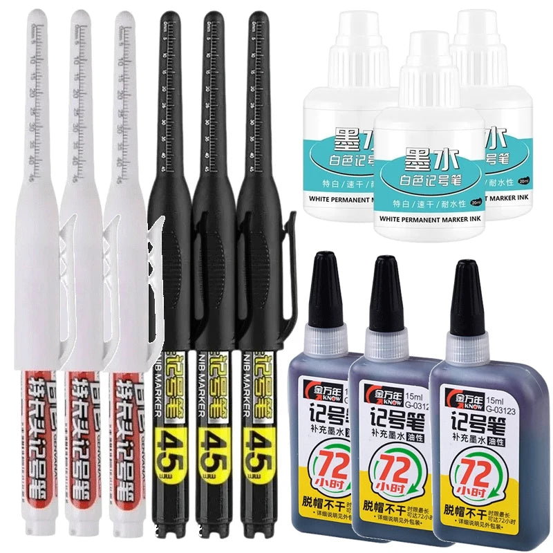 טוש עם חוד מוארך