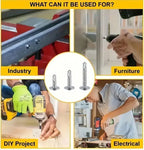 בורג קודח מפלדת אל חלד