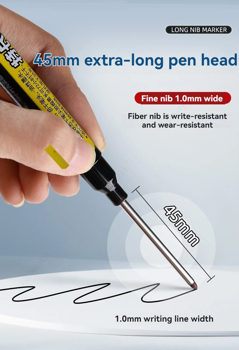 טוש עם חוד מוארך