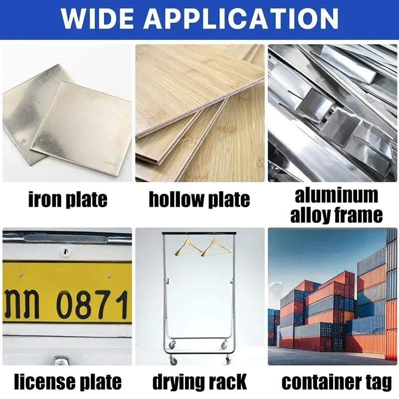 בורג קודח מפלדת אל חלד