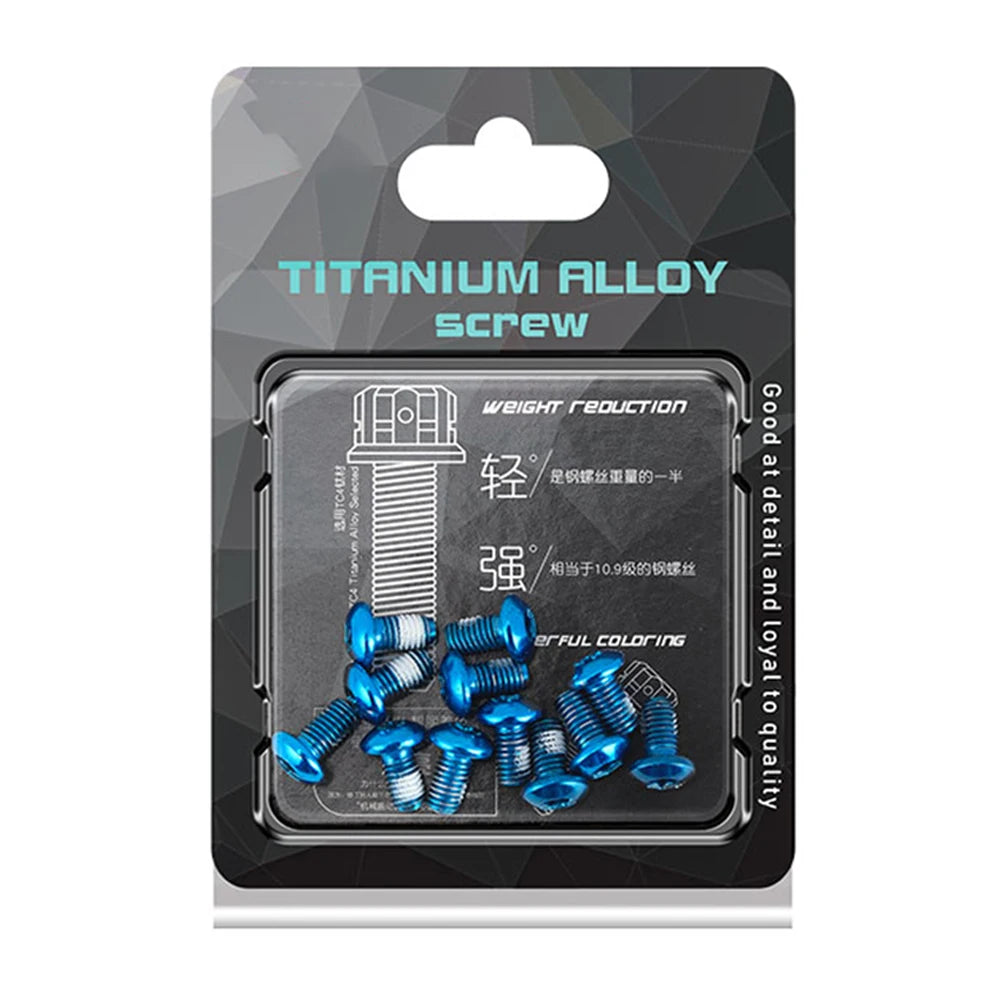 סט ברגי מעצור דיסק צבעוניים לאופניים