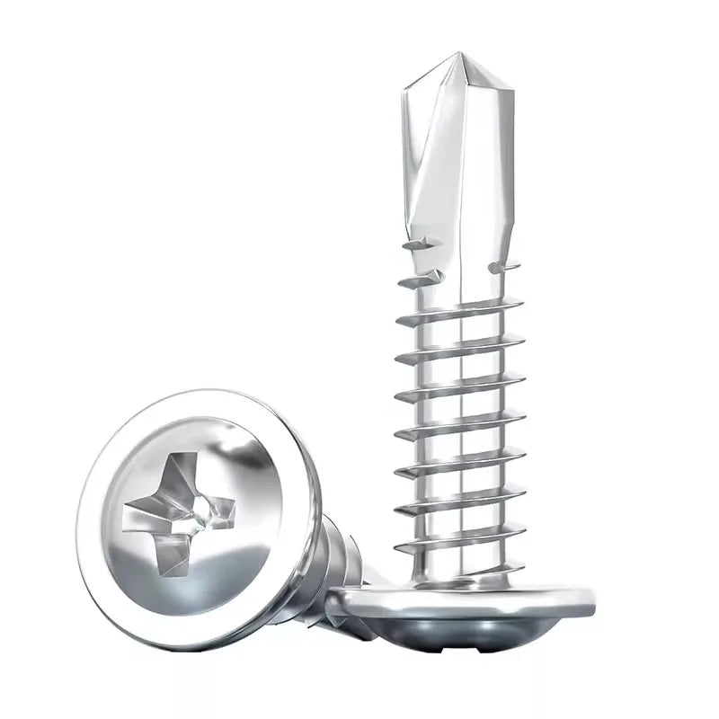 בורג קודח לפח מפלדת אל חלד