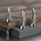 בורג קודח לפח פלדת על חלד