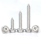 בורג קודח מפלדת אל חלד