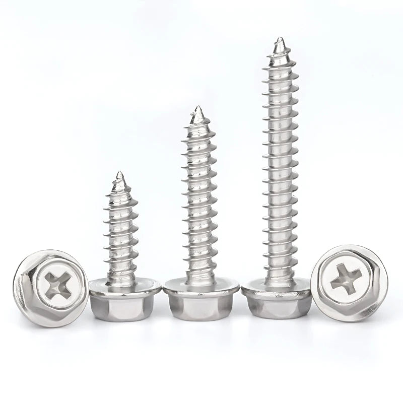 בורג קודח מפלדת אל חלד