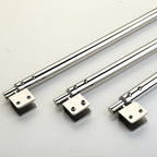 זרועות תמיכה למקלחון מתכוונן מפלדת אל-חלד עבור פנל זכוכית 8-12 מ"מ לדלת זכוכית לחדר הצורך קבוע התקנה קלה 