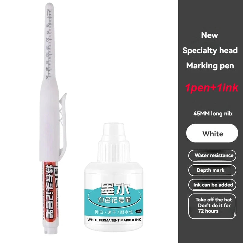 טוש עם חוד מוארך