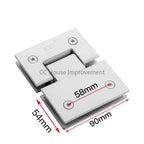 ציר 180 מעלות למקלחון 8-12 מ״מ 