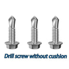 בורג קודח פלדת על חלד 