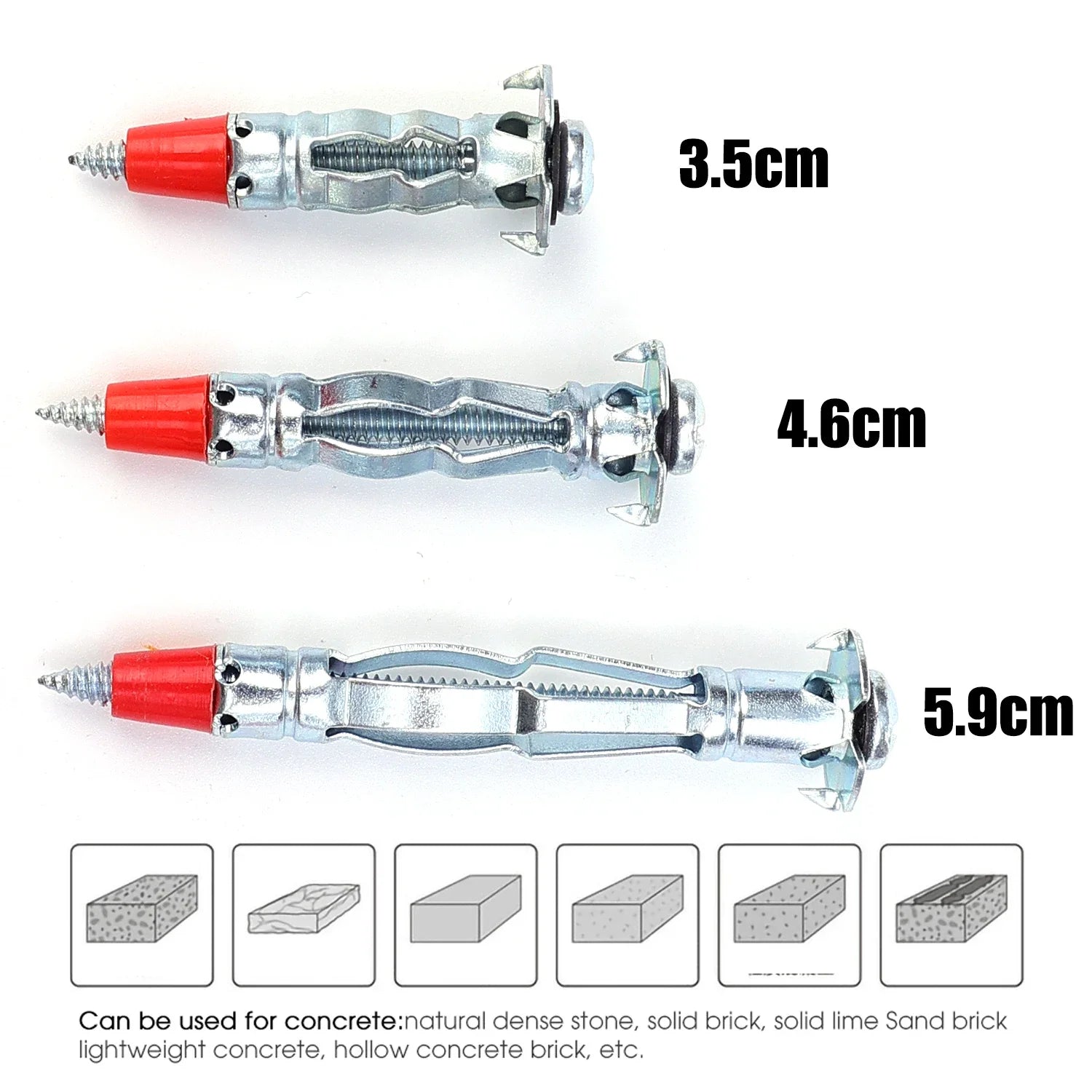 בורג + דיבל לגבס 