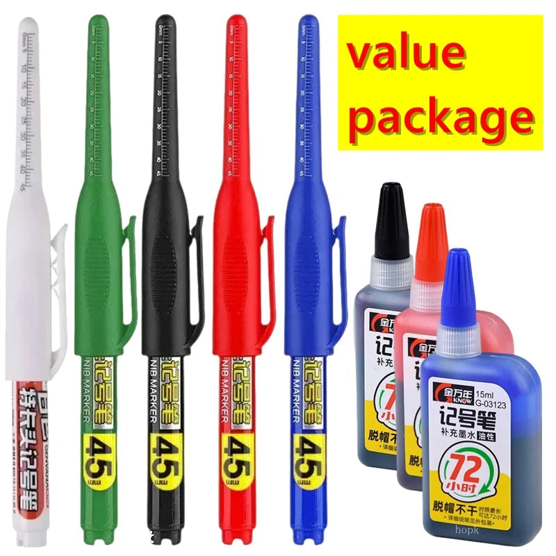 טוש עם חוד מוארך